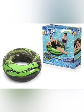 H2OGO River Gator Swim Ring. 